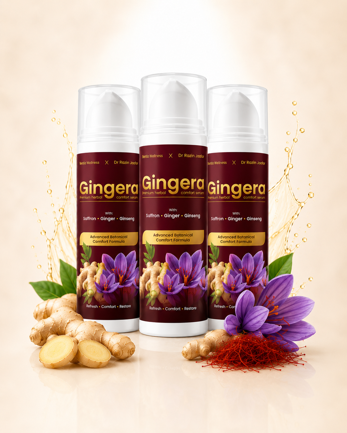 Gingera Comfort Serum 3 Botol 50ml